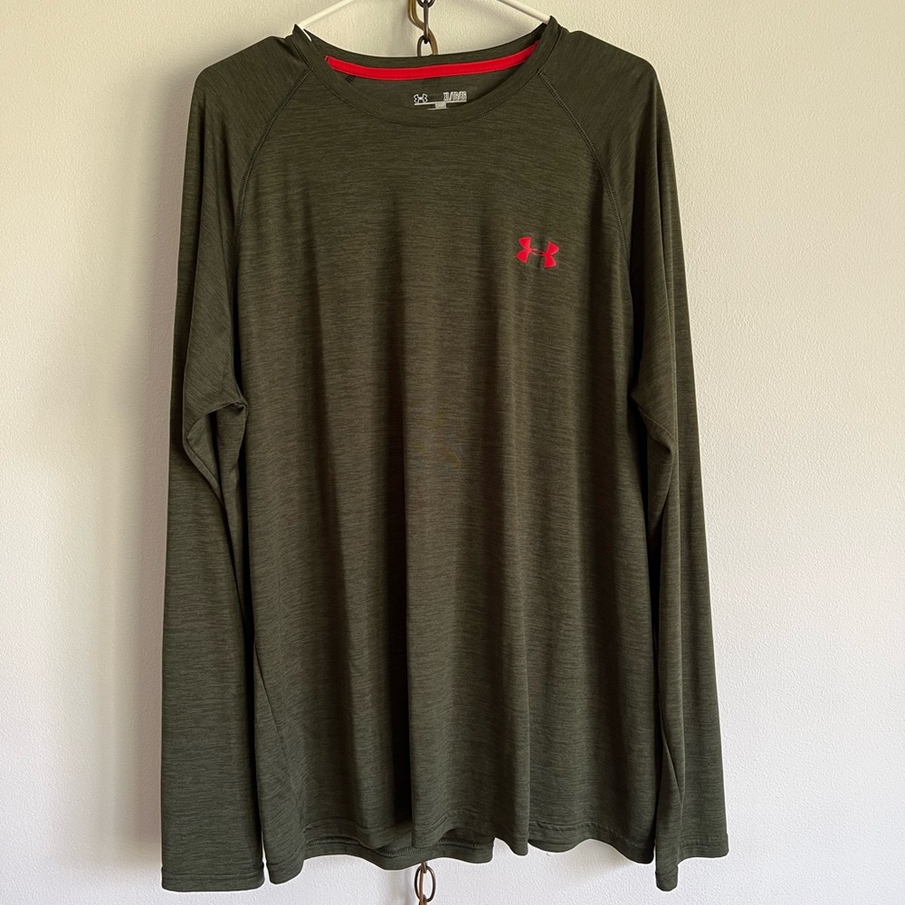 Under Armour green long sleeve. Size XL.